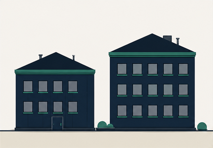 Garden-style apartment community